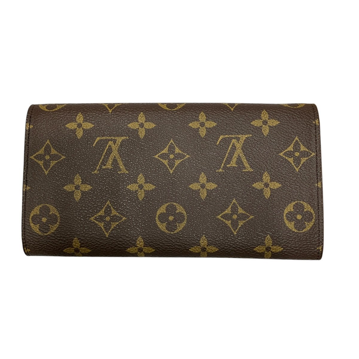 LOUIS VUITTON モノグラム ポシェット・ポルトモネ クレディ ウォレット 長財布 古着・中古-4枚目のアイテム画像