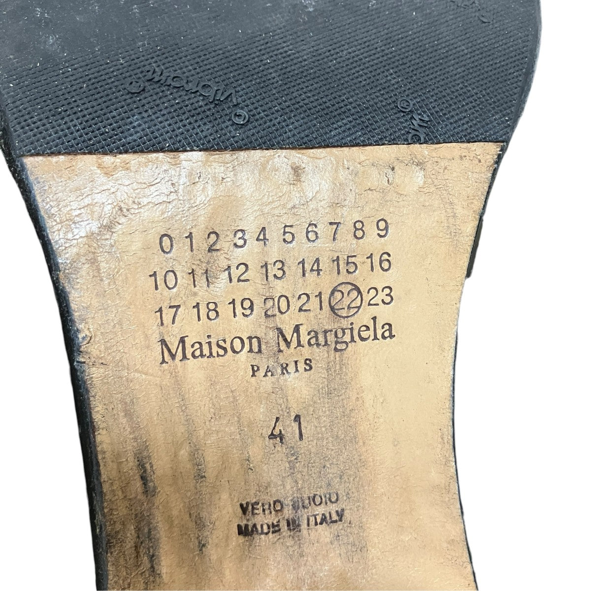 Maison Margiela22 TABI 足袋ブーツ 古着・中古-8枚目のアイテム画像