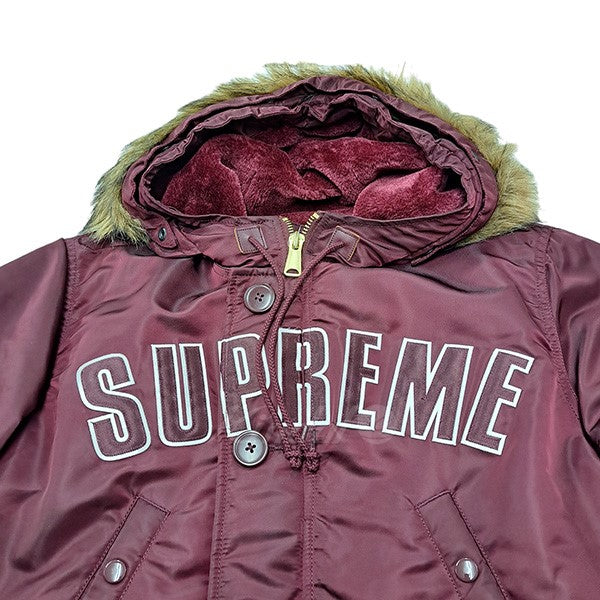 SUPREME 古着・中古 シュプリームの16AW／Arc Logo N-3B Parka／アーチロゴN-3Bパーカ／フライトジャケットコートです。