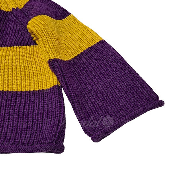 KIDILL(キディル) Border Pullover Knit Insist on British Wool 