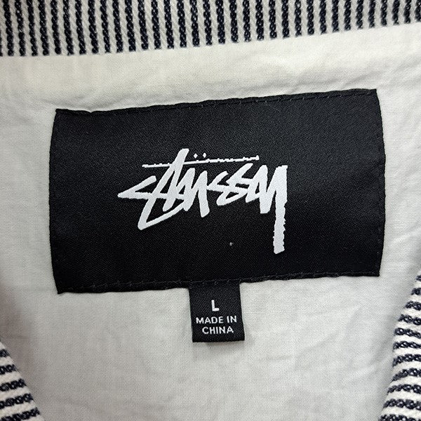 Stussy(ステューシー) ヒッコリーストライプコットンコーチジャケット