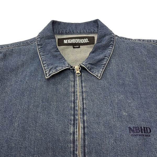 NEIGHBOR HOOD(ネイバーフッド) 23AW DENIM ZIP WORK JACKET デニムジップワークジャケット