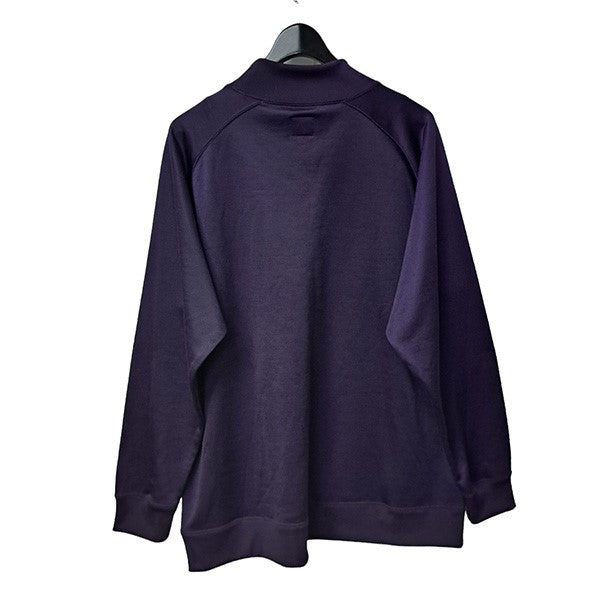 Needles(ニードルス) L／S Mock Neck Tee C／Pe Bright Jerseyモックネックジャージスウェット　 ラグランジャージカットソーLQ247