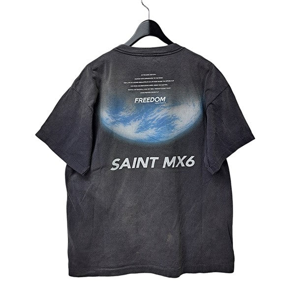 SAINT MICHAEL(セントマイケル) 24SSFD SS TEE／FREEDOM／BLACK FREEDOMプリントTシャツSM-YS8-0000-C19  SM-YS8-0000-C19 ブラック サイズ XL｜【公式】カインドオルオンライン ブランド古着・中古通販【kindal】