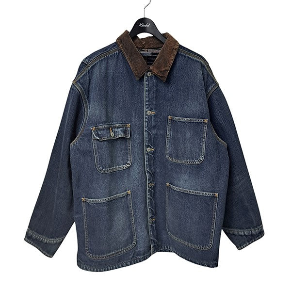 ブランケットライナーデニムカバーオール22'RJ-1006 BLANKET LINER DENIM COVERALL