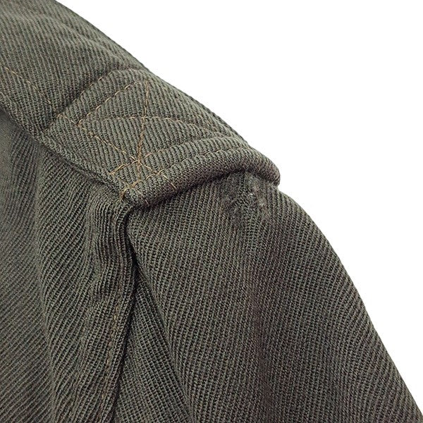 アーミーオフィサーズシャツ　エポーレットウールシャツ