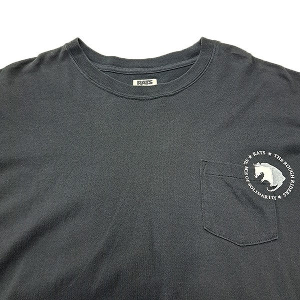 CIRCLE POCKET TEEサークルロゴ胸ポケットTシャツ23'RT-0501