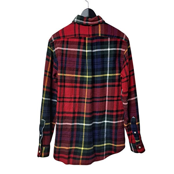 新品　ギャンバートカスタムシャツ　ネル タータンチェック ボタンダウンシャツ RALPH LAUREN(ラルフローレン) タータンチェックネルシャツ