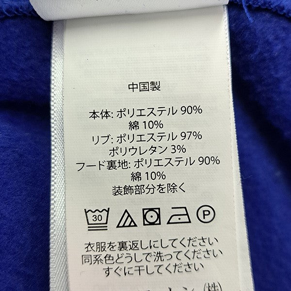 袖星条旗プルオーバーパーカー