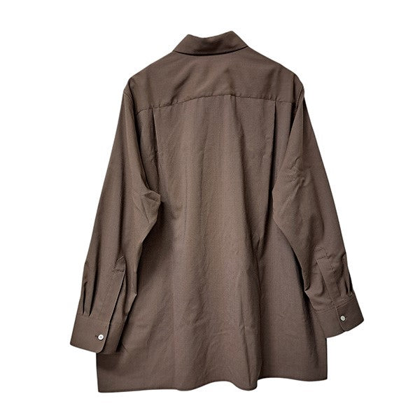 th products Wool Oversized Shirtsウールオーバーサイズシャツ2401-SSH05-M403 古着・中古-2枚目のアイテム画像