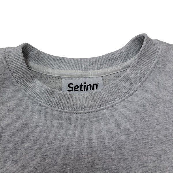 A16124 美品 アイスクリーム ドッグプリントスウェット グレー L モールス”ビッグシルエット刺繍スウェット（グレイ） | HATSUNEX