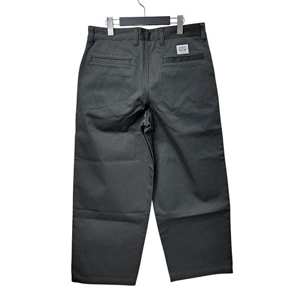 DESCENDANT/DC-3 COTTON TWILL TROUSERS (NAVY)