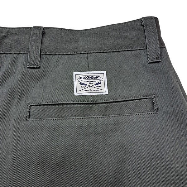 DESCENDANT(ディセンダント) SF WIDE TROUSERSワイドチノパンツ DESCENDANT(ディセンダント) SF WIDE TROUSERSワイドチノパンツ