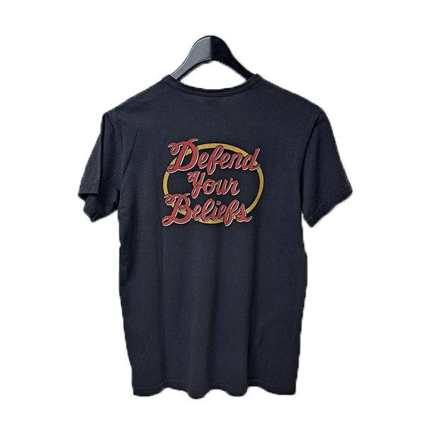 スカル騎馬隊プリントTシャツ