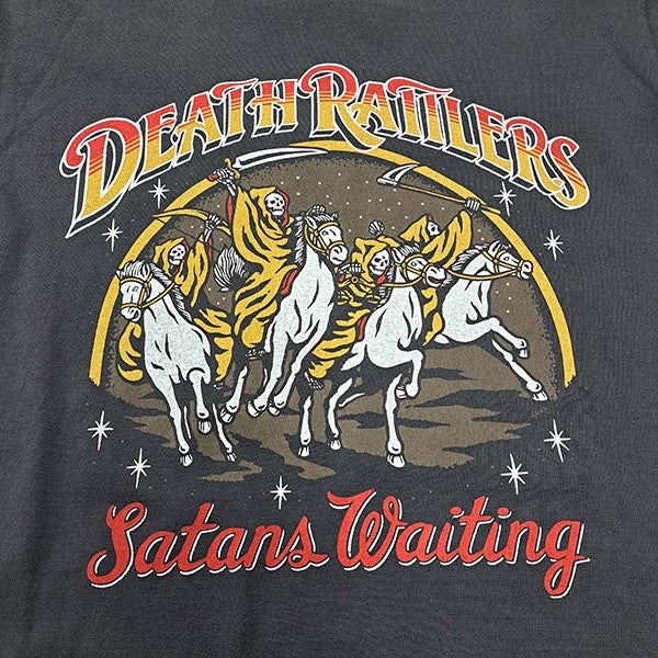 スカル騎馬隊プリントTシャツ
