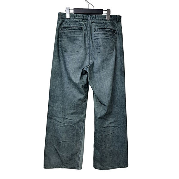 seya．(セヤ) TOFU BROTHER JEANS HAND SPRAY DENIMハンド