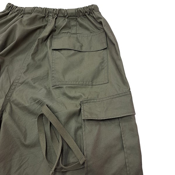 HYKE(ハイク) ワイドカーゴパンツ232-13236 232-13236 オリーブ