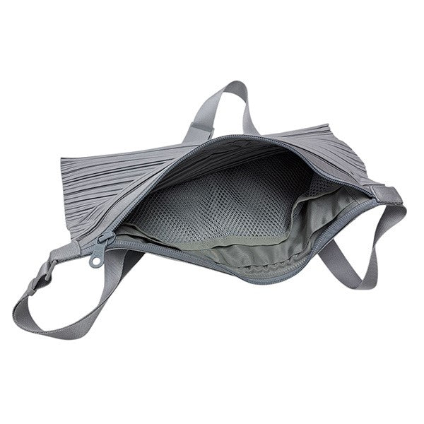 ISSEY MIYAKE プリーツプリーズバッグライトグレー