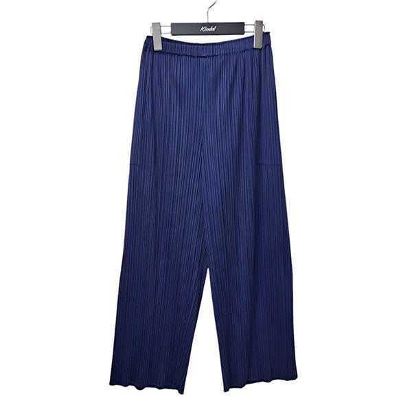 PLEATS PLEASE ISSEY MIYAKE プリーツパンツPP43JF224 古着・中古-1枚目のアイテム画像