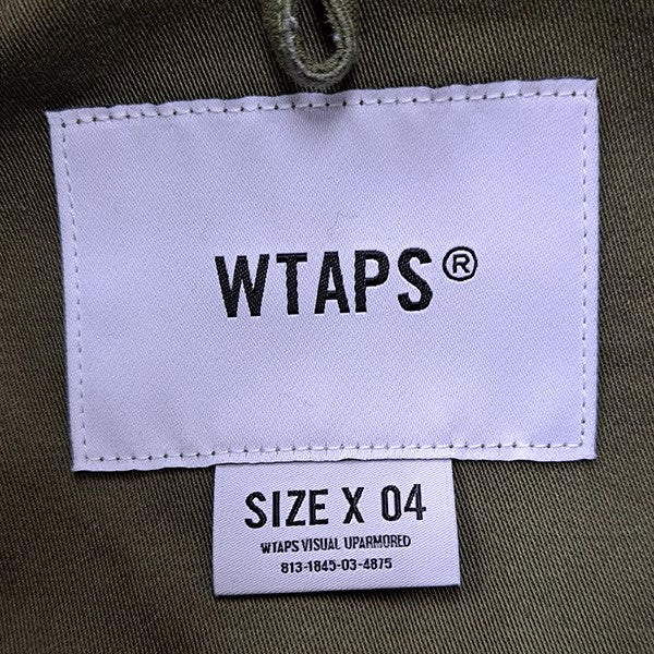 WTAPS(ダブルタップス) 24AWCBW ／ LS ／ COTTON．SATINミリタリー