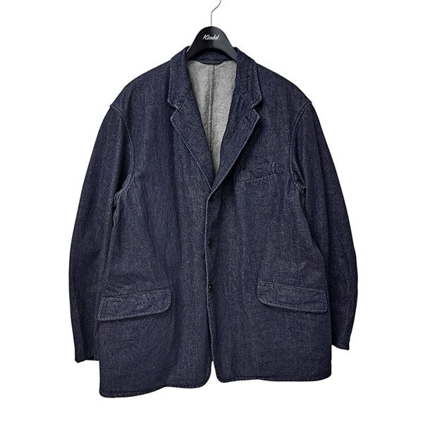 COMOLI (コモリ) ネイビーデニム ジャケット 25SS サイズ1 COMOLI(コモリ) 25SSネイビーデニムジャケットB01-01023 B01-01023