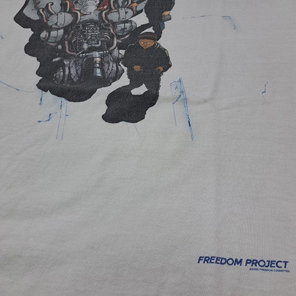 『SAINT MICHAEL × FREEDOM』(M) プリントTシャツ SAINT MXXXXXX(セントマイケル) 商品ページ - FD SS TEE FREEDOM