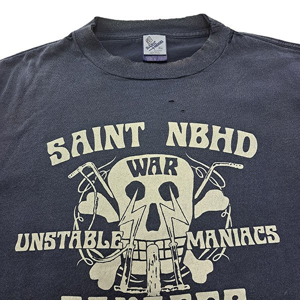 SAINT MICHAEL×NEIGHBORHOOD 25SSSTHD ． SS TEE SAINT NBHDクロス 