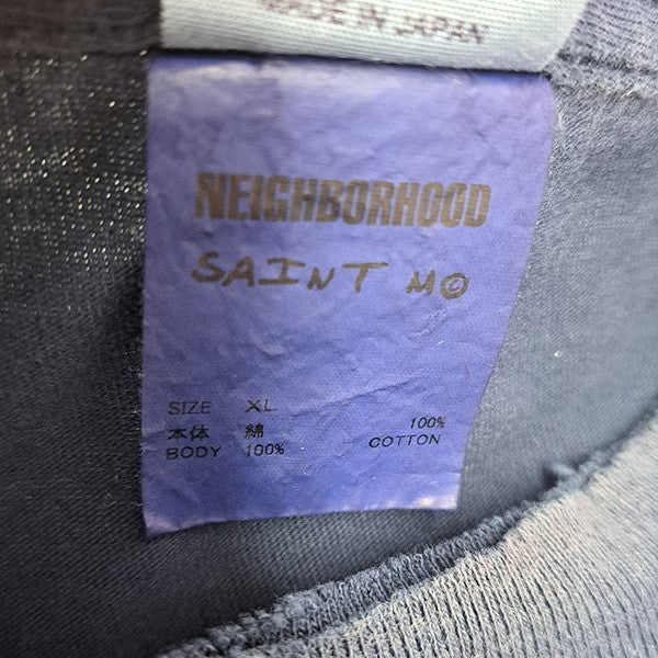 SAINT MICHAEL×NEIGHBORHOOD 25SSSTHD ． SS TEE SAINT NBHDクロス