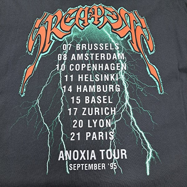 RAF SIMONS(ラフシモンズ) 22SSBig fit T-shirt SreapersバンドツアーT