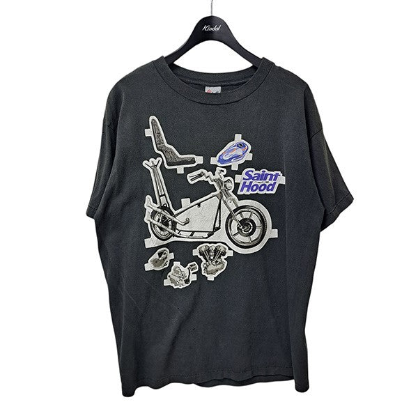 SAINT MICHAEL×NEIGHBORHOOD 23SSNH SS TEE BIKE バイクプリントT
