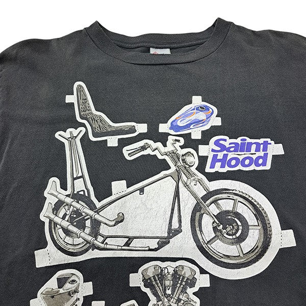 SAINT MICHAEL×NEIGHBORHOOD 23SSNH SS TEE BIKE バイクプリント
