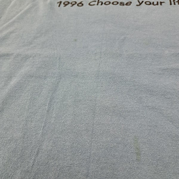 23AWMOVIE Teeダメージ加工カットソー　刺繍長袖Tシャツ23AW C-10