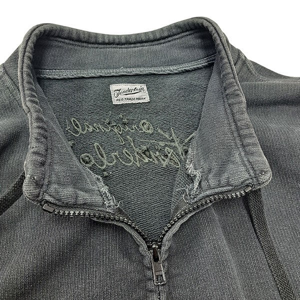 テンダーロイン　MOSSSTITCH ZIP UP JKT ブラック　M 美品 TENDERLOIN テンダーロイン 22AW MOSS STITCH ZIP UP JKT モス
