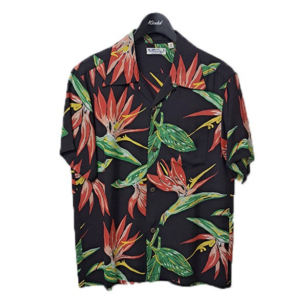 Sun Surf BIRD OF PARADISEパラダイスアロハシャツ 14-14 1／2SS37138 古着・中古-1枚目のアイテム画像