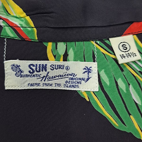 Sun Surf BIRD OF PARADISEパラダイスアロハシャツ 14-14 1／2SS37138 古着・中古-5枚目のアイテム画像