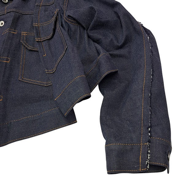 日本製 古着 MARUTOKU デニムジャケット 変形デザイン サイズL. MINEDENIM(マインデニム) 25SS RF-GJKT - USD デニムジャケット