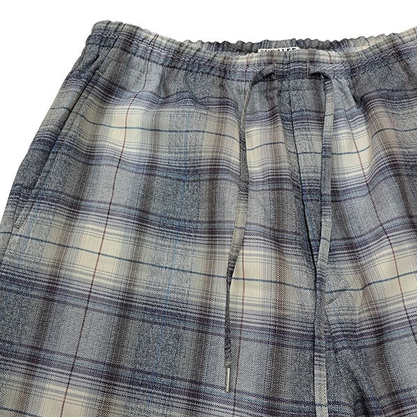 AURALEE(オーラリー) 23AWSUPER LIGHT WOOL CHECK EASY SLACKS