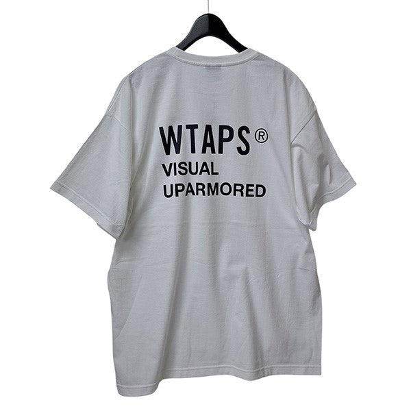 WTAPS ロゴ logo Tシャツ ロゴt 白 Ｌ ホワイト White 03 WTAPS Men's 21 Classic Logo T-Shirt in White WTAPS