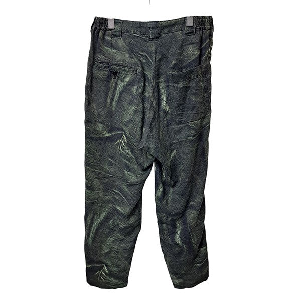 【新品未使用】ヨウジヤマモトプールオム　リンリネンパンツ　Size２ Yohji Yamamoto pour homme(ヨウジヤマモトプールオム) 15SS転写