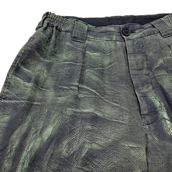 【新品未使用】ヨウジヤマモトプールオム　リンリネンパンツ　Size２ Yohji Yamamoto pour homme(ヨウジヤマモトプールオム) 15SS転写