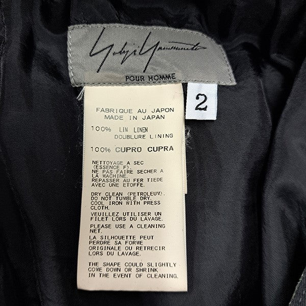 15SS転写プリントリネンパンツHU-P23-306