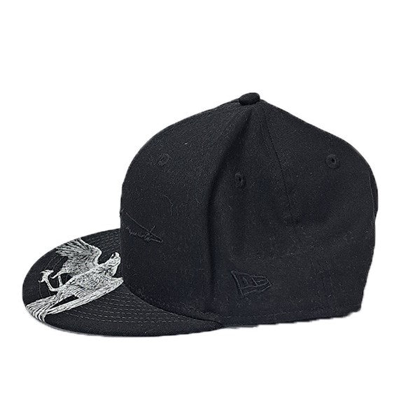 New Era×Yohji Yamamoto pour homme 59FIFTY CROW LOGO CAPベース