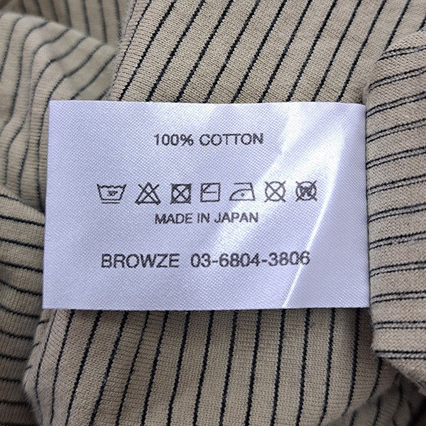 The Ennoy Professional 23SSS／S Border T-ShirtボーダーTシャツSS23BRENCT05AM 古着・中古-6枚目のアイテム画像