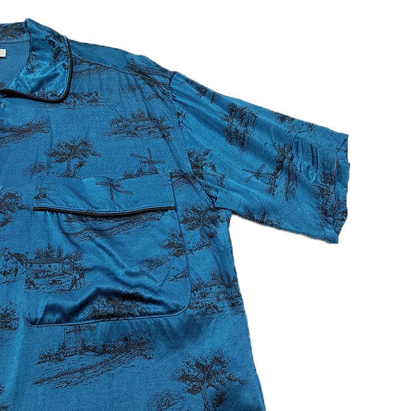 DAYDREAM Printed Short-Sleeve Shirt半袖パイピングシャツM211-0301