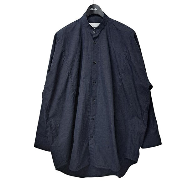 JIL SANDER バンドカラーオーバーサイズシャツJSMQ740826 古着・中古-1枚目のアイテム画像