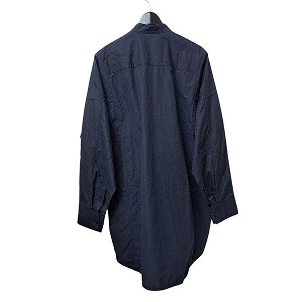 JIL SANDER バンドカラーオーバーサイズシャツJSMQ740826 古着・中古-2枚目のアイテム画像