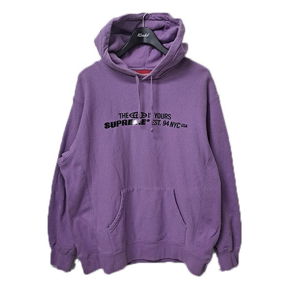 21SSWorld Is Yours Hooded Sweatshirtスウェットプルオーバーパーカー