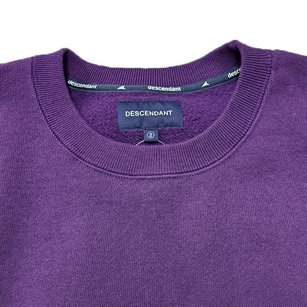 DESCENDANT(ディセンダント) HORIZON CREW NECKホライゾンクルーネック