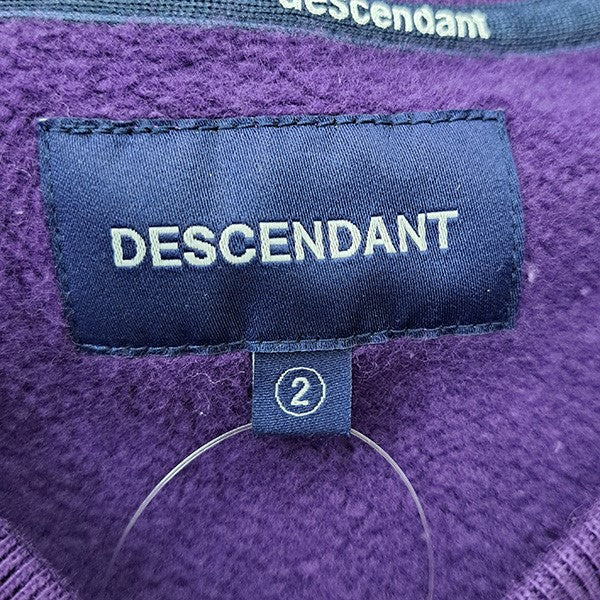 DESCENDANT(ディセンダント) HORIZON CREW NECKホライゾンクルーネック