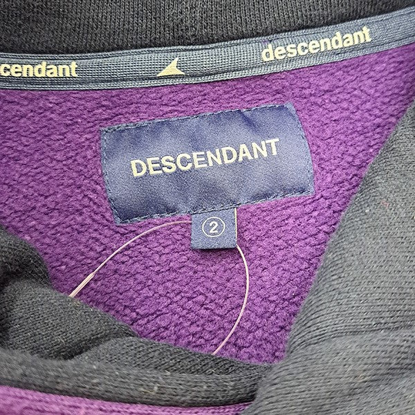 DESCENDANT プルオーバースウェットパーカー 古着・中古-4枚目のアイテム画像